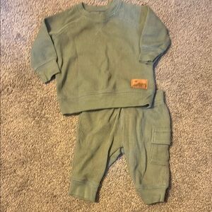 Carter's Green Kids Matching Set